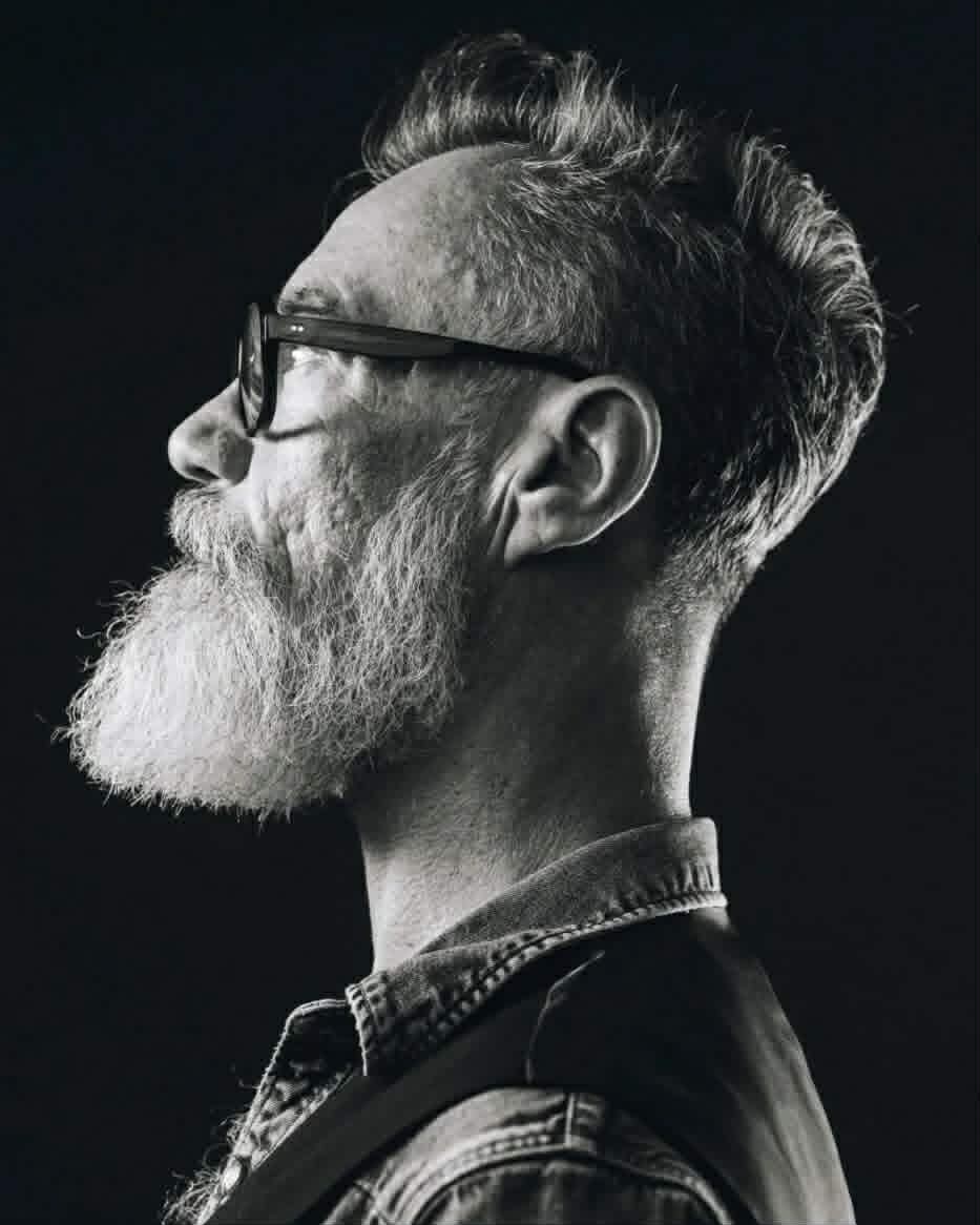 Barbe travaillée